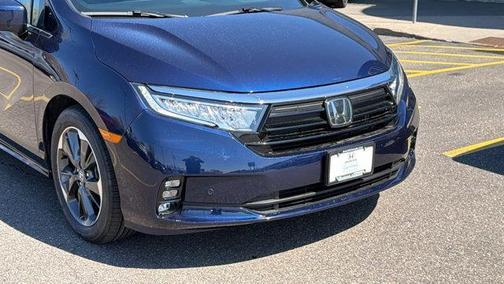 Blue 2023 Honda Odyssey Elite