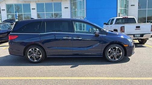 Blue 2023 Honda Odyssey Elite