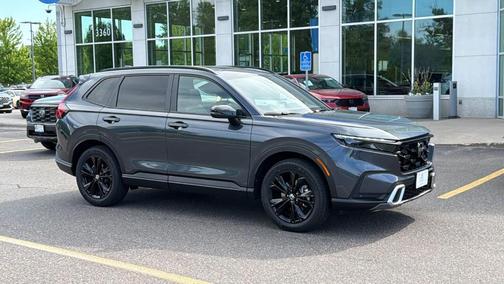 Meteorite Gray Metallic 2026 Honda CR-V Hybrid Sport Touring
