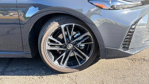 Midnight Black Metallic 2025 Toyota Camry XSE