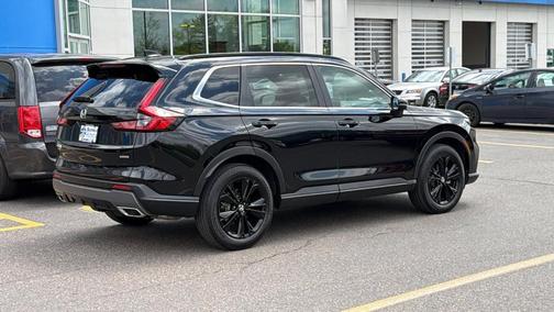 Black 2025 Honda CR-V Hybrid Sport Touring