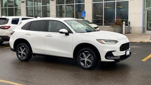 Platinum White Pearl 2023 Honda HR-V EX-L