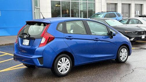 Aegean Blue Metallic 2017 Honda Fit LX