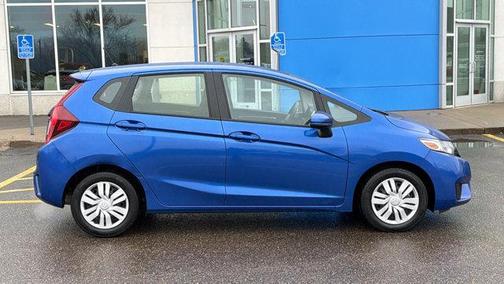 Aegean Blue Metallic 2017 Honda Fit LX