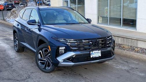 Atlantic Blue 2026 Hyundai TUCSON Limited