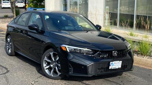 Crystal Black 2026 Honda Civic Hybrid Sport Touring