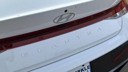 White 2024 Hyundai ELANTRA SEL