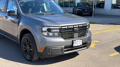 Gray 2024 Ford Maverick Lariat