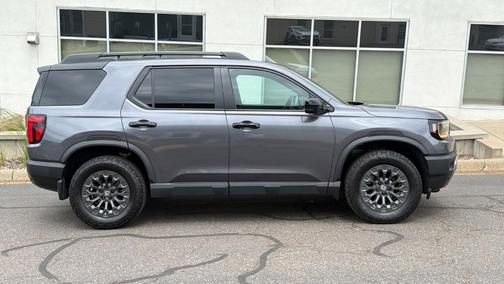 Modern Steel Metallic 2026 Honda Passport TrailSport
