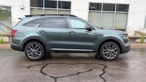 Aruba Green 2021 Kia Sorento SX Prestige X-Line