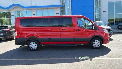 Race Red 2022 Ford Transit-350 XLT