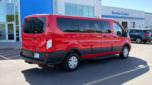 Race Red 2022 Ford Transit-350 XLT