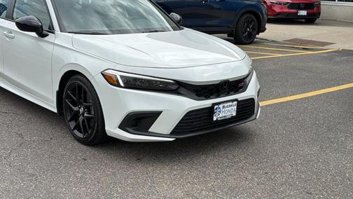 Platinum White Pearl 2024 Honda Civic Si Base