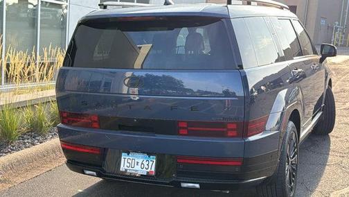 Atlantic Blue 2026 Hyundai SANTA FE HEV Calligraphy