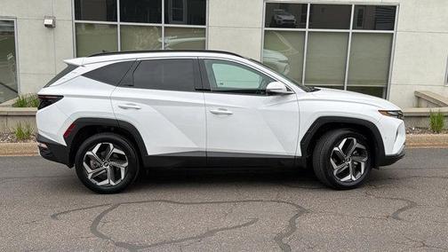 Serenity White Pearl 2023 Hyundai TUCSON Limited