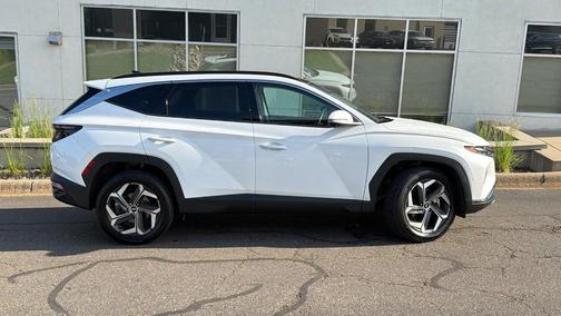 Serenity White Pearl 2023 Hyundai TUCSON Limited