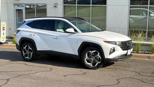 Serenity White Pearl 2023 Hyundai TUCSON Limited
