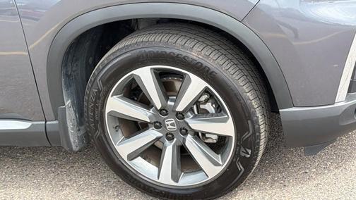 Modern Steel Metallic 2025 Honda Pilot Elite