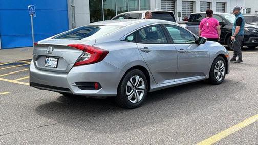 Lunar Silver Metallic 2016 Honda Civic LX
