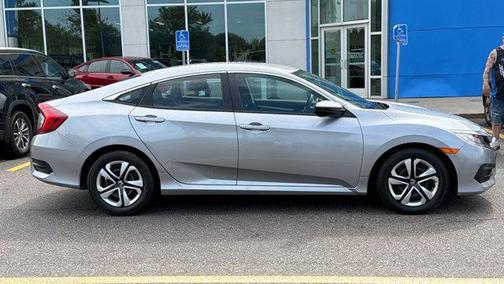 Lunar Silver Metallic 2016 Honda Civic LX