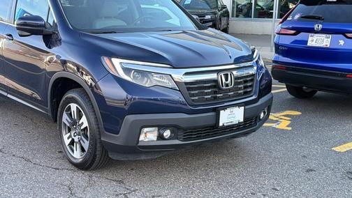 Obsidian Blue Pearl 2019 Honda Ridgeline RTL-T