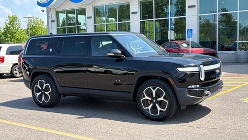 Midnight Black 2024 Rivian R1S Adventure Quad Motor Large Pack