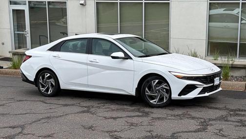 White 2026 Hyundai ELANTRA Limited