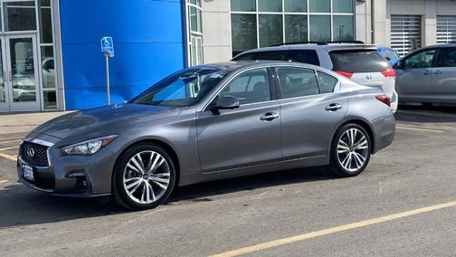 Graphite Shadow 2021 INFINITI Q50 3.0t SENSORY