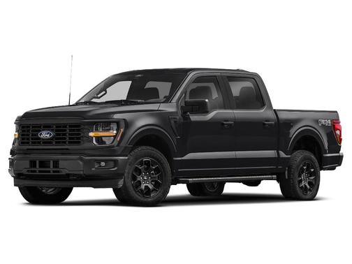 Black 2024 Ford F-150 STX