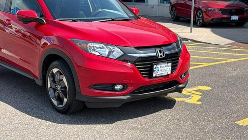 Milano Red 2018 Honda HR-V EX