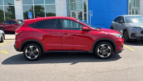 Milano Red 2018 Honda HR-V EX