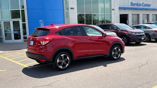 Milano Red 2018 Honda HR-V EX