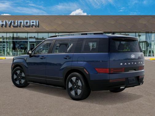 Atlantic Blue 2026 Hyundai SANTA FE HEV SEL