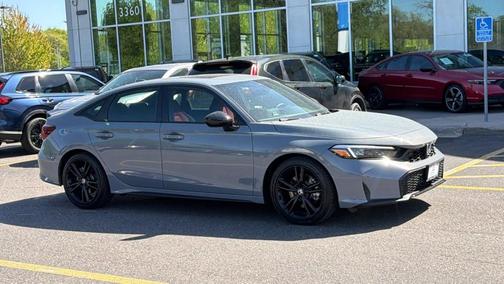 Urban Gray Pearl 2026 Honda Civic Si Base