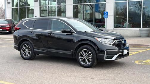 Crystal Black Pearl 2020 Honda CR-V EX