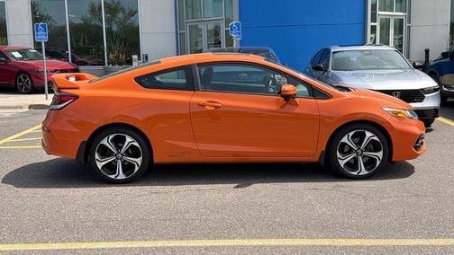 Orange Fire Pearl 2015 Honda Civic Si