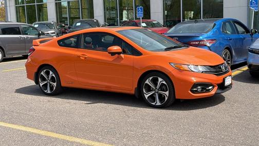 Orange Fire Pearl 2015 Honda Civic Si