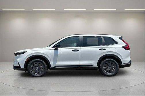 Platinum White 2026 Honda CR-V Hybrid TrailSport
