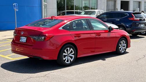 Rallye Red 2022 Honda Civic LX