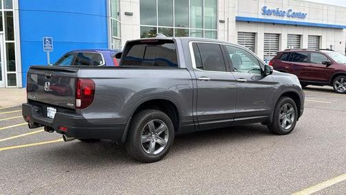 Modern Steel Metallic 2022 Honda Ridgeline RTL-E