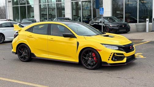 Phoenix Yellow 2021 Honda Civic Type R Limited Edition