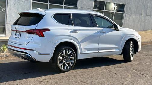 Serenity White Pearl 2023 Hyundai SANTA FE Calligraphy