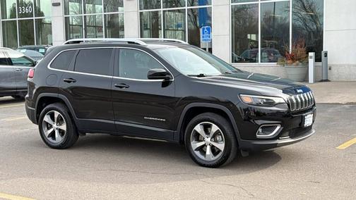 Diamond Black 2019 Jeep Cherokee Limited