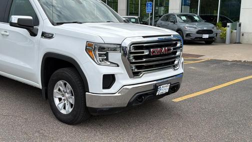 Summit White 2019 GMC Sierra 1500 SLE