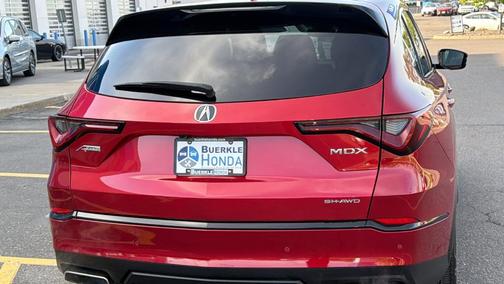 Performance Red Pearl 2023 Acura MDX A-Spec