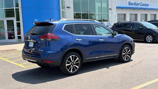 Caspian Blue Metallic 2019 Nissan Rogue SL
