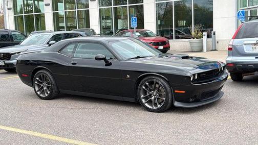 Pitch Black Clearcoat 2023 Dodge Challenger R/T Scat Pack
