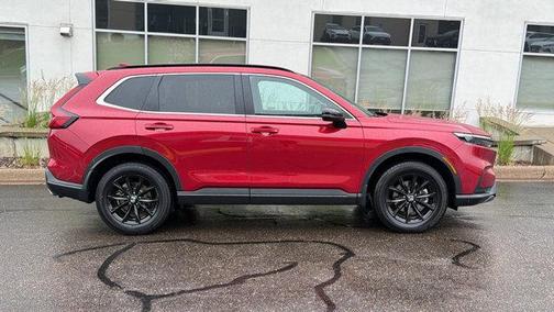 Radiant Red Metallic 2024 Honda CR-V Hybrid Sport