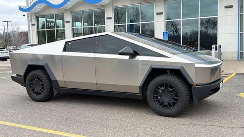 Stainless Steel 2024 Tesla Cybertruck Base