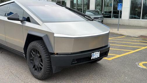 Stainless Steel 2024 Tesla Cybertruck Base